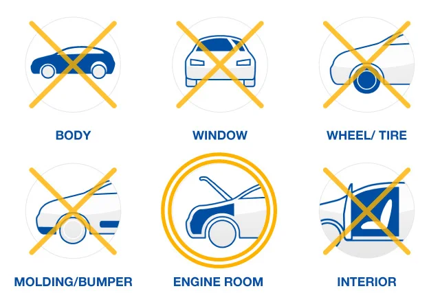 car engine protect ENGINE WAX 4L dedicated wax for engine room by SENSHA