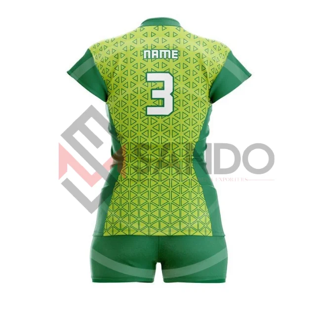 Wholesale volleyball Uniform set for women Uniform custom logo printing polyester sports wear uniform sets