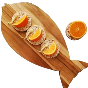 Hot Selling Vegetable Chopping Board/Blocks Latest Handicraft Solid Wooden Fish Shape Chopping Board At Best Price