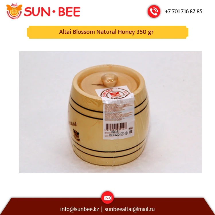 
HACCP and ISO Certified High Quality Altai Blossom Bee Honey at Best Market Price 