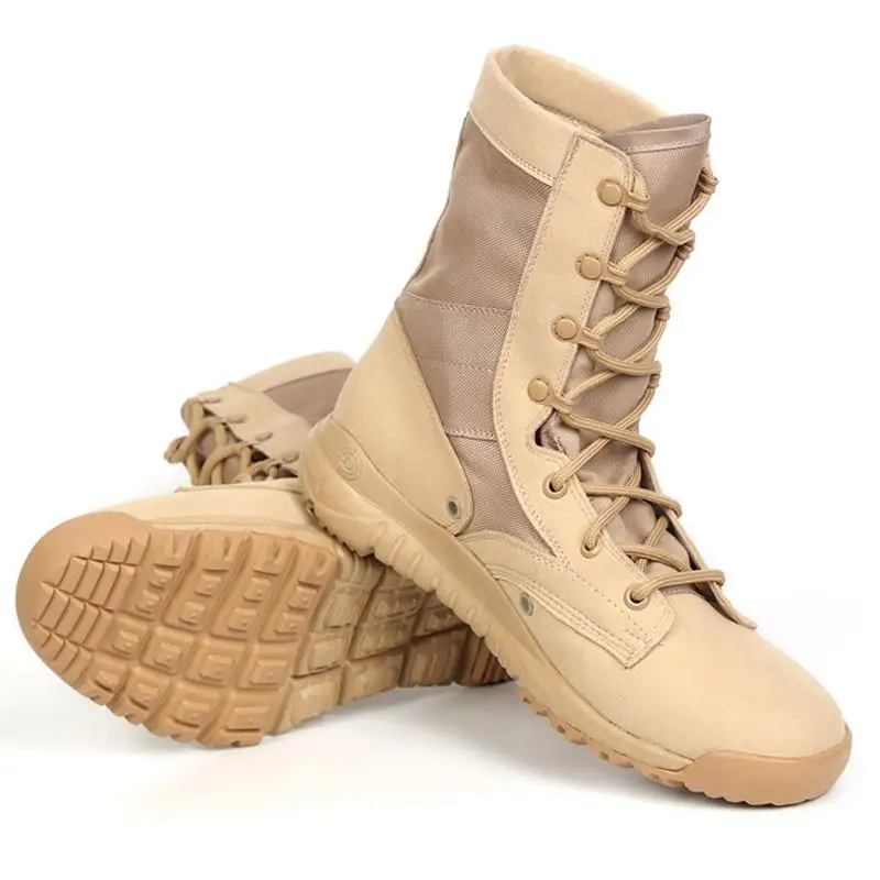 Военные боевые ботинки для мужчин пехотные тактические пустыни Армейская Обувь кроссовки большой размер