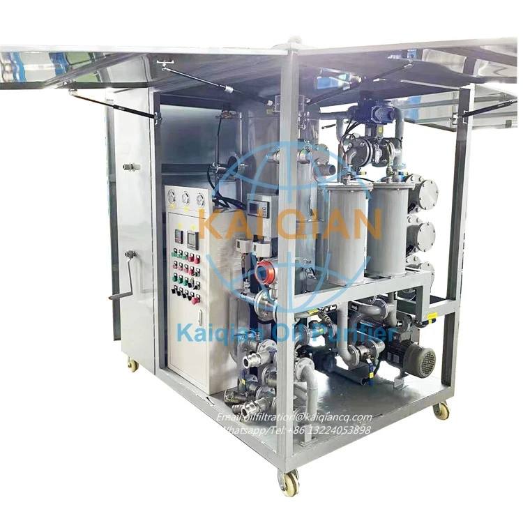 ZL-JS Portable Used Oil Filtering Machine Oil Filtration Dehydration Machine Vacuum Transformer Oil Purifier