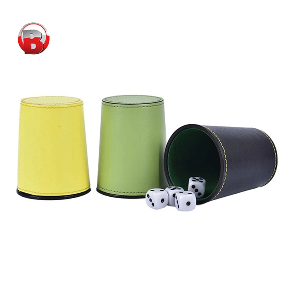 Разноцветные кожаные игральные кости персонализированные кубики по низкой цене