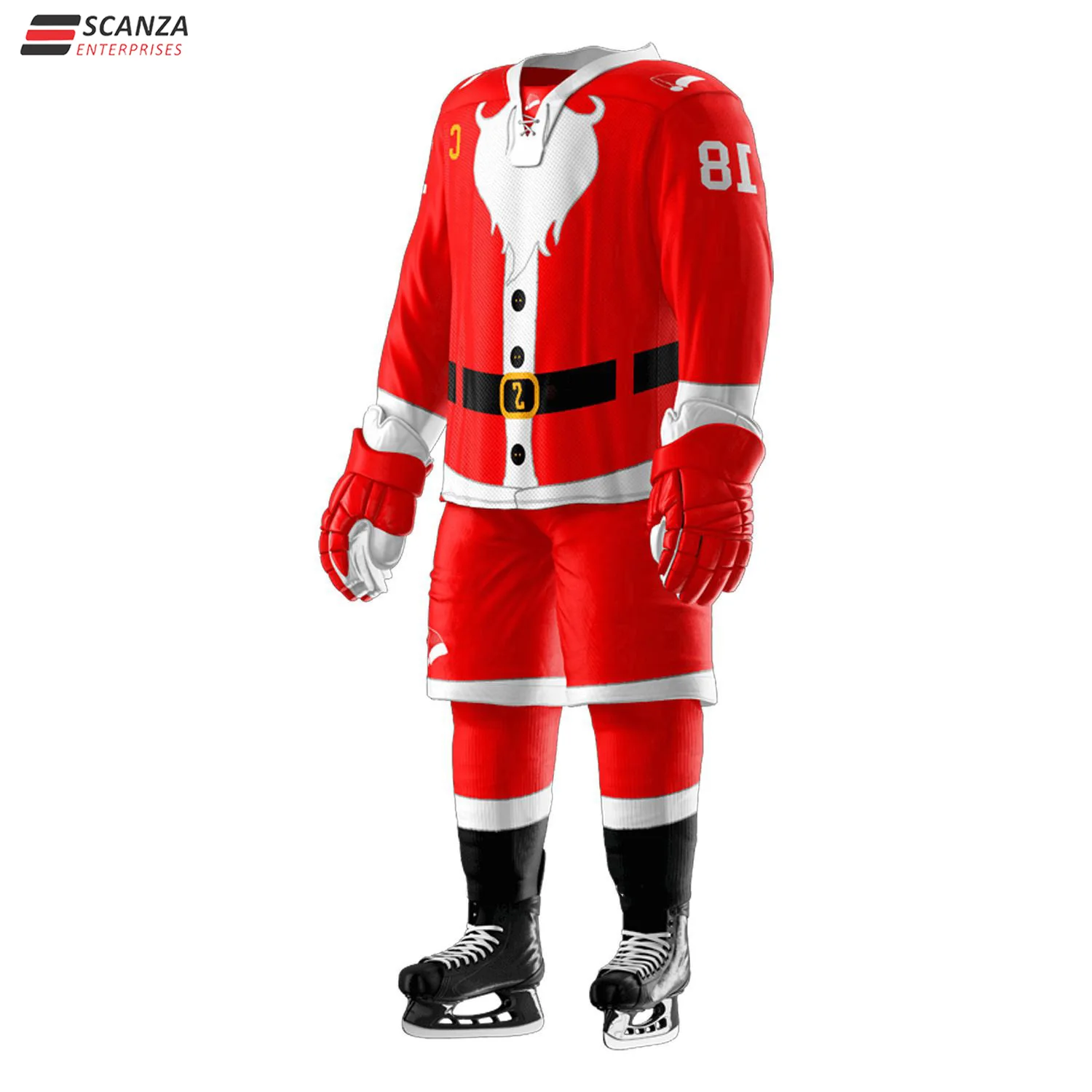 Ice Hockey Shirts Custom Hockey Jersey Golden Sublimation Embroidery Unisex OEM Customized Anti Technics Logo Style Time Knights