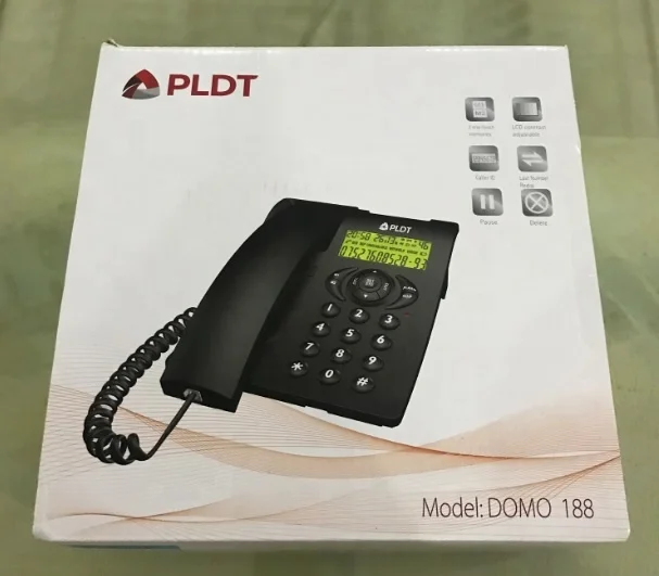 
PSTN LANDLINE FIXED TELEPHONE SINGLE PHONE WITH CALLER ID DISPLAY 