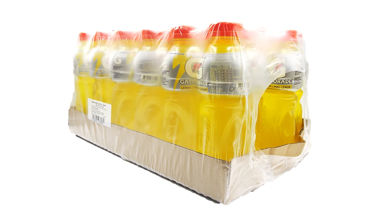 24 бутылки в упаковке карбонированная вода желтого цвета бутылка Gatorade питьевой лимонный лайм для повторного увлажнения пополнения заправка