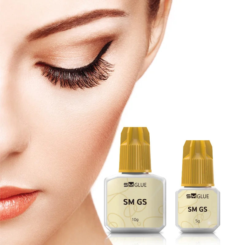 Накладные ресницы SM GS клей для ресниц черный клей инструмент для красоты частная Этикетка OEM