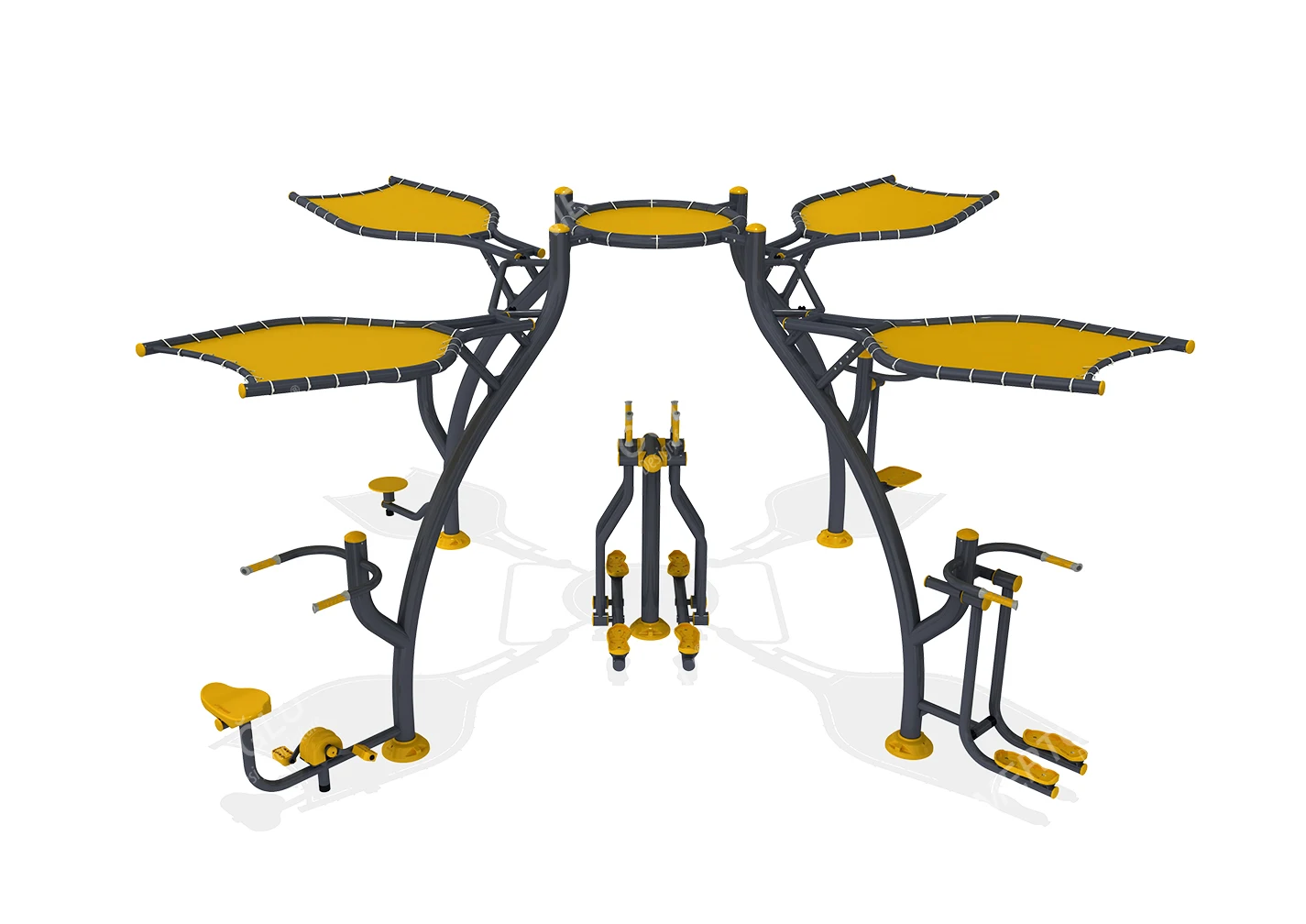 Mfs-025   Outdoor Fitness EquipmentPark Adults Steel Outdoor Fitness Equipment Body Building Gym Exercise Sports Unique Kids Who