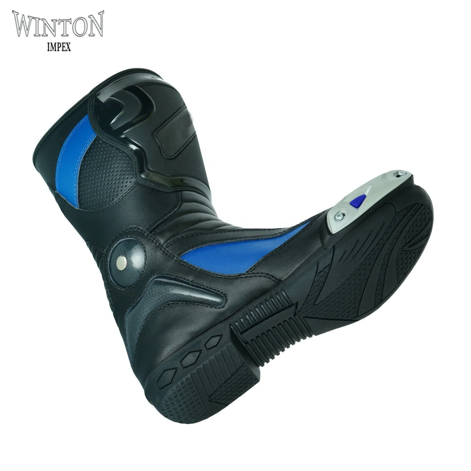 Top Quality Mens Leather Riding Shoes Motorbike Long Boots Biker Waterproof Armoured Motorcycle Shoes Jackets for Men Adults