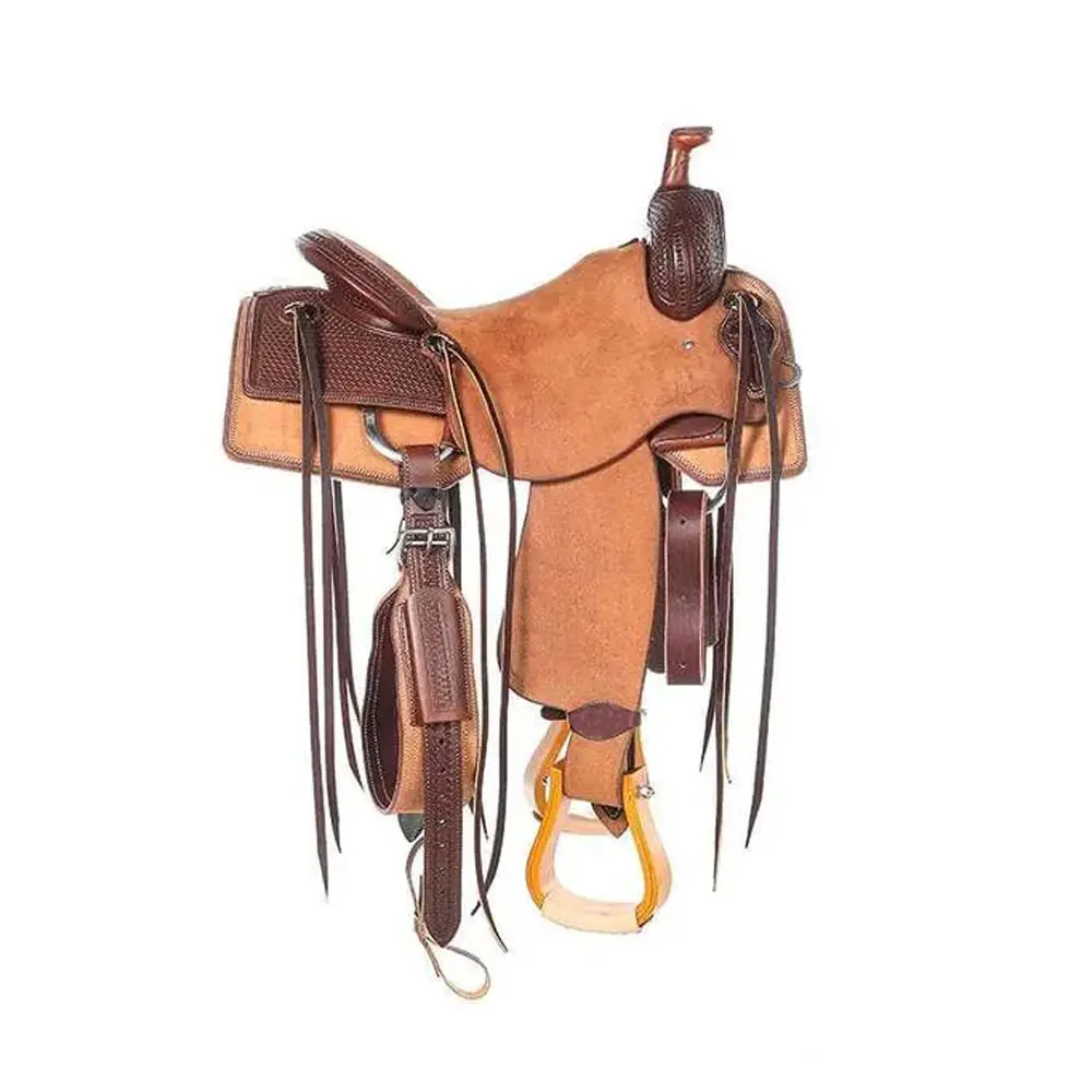
Horse trail saddle 2021 Custom WESTERN TRAIL HORSE Brown LEATHER Saddle 
