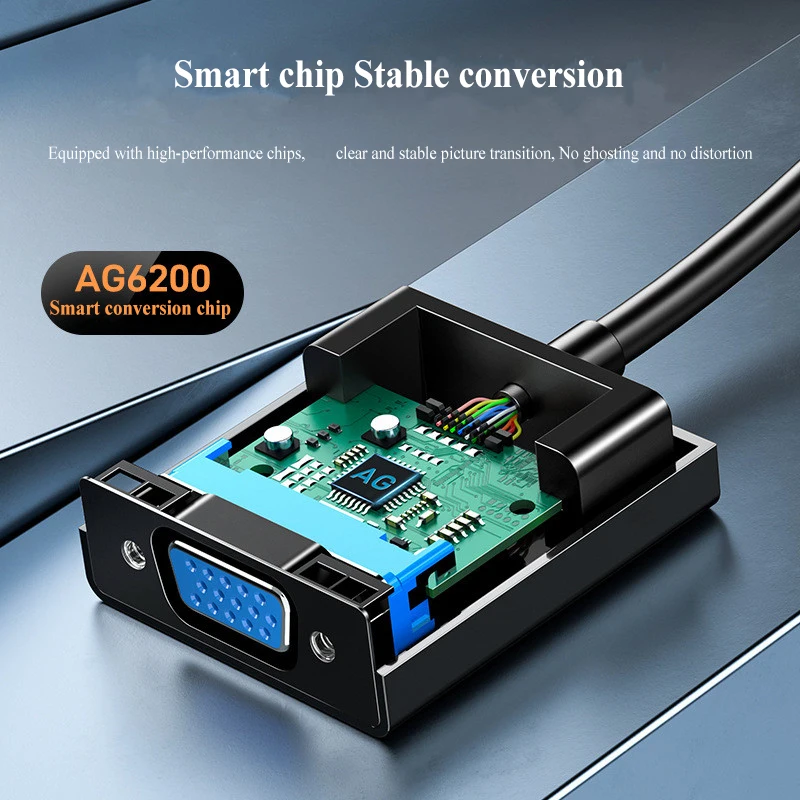 DVI to VGA адаптер 1080p активный DVI-D конвертер 24 + 1 папа на переходник с внутренней резьбой