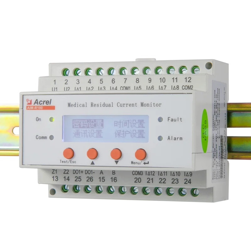Остаточный монитор для места повреждения земли в незаземленной системе