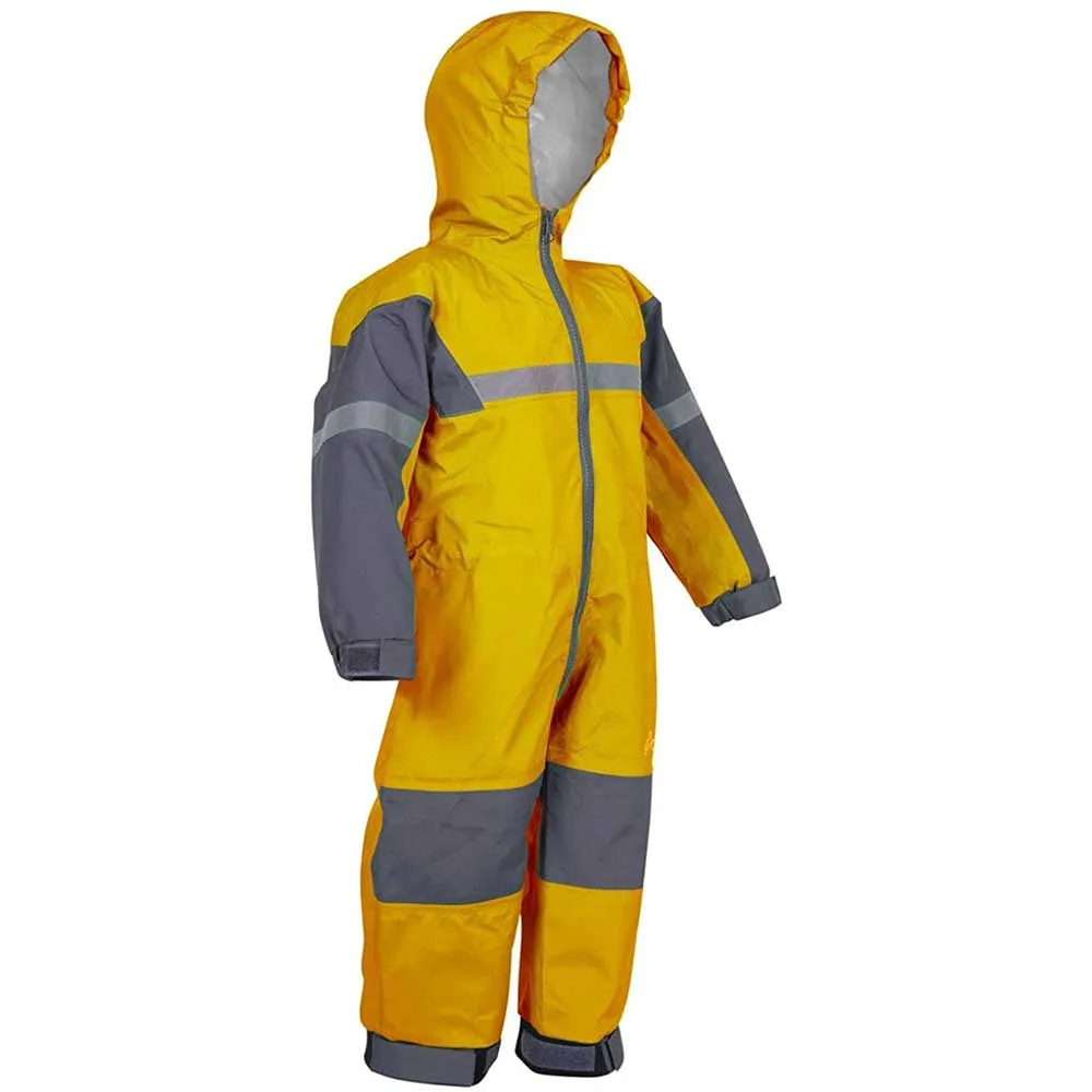 waterproof hooded all in one suit raincoat jackets with pants pvc kids rain coat rain suit fabrics