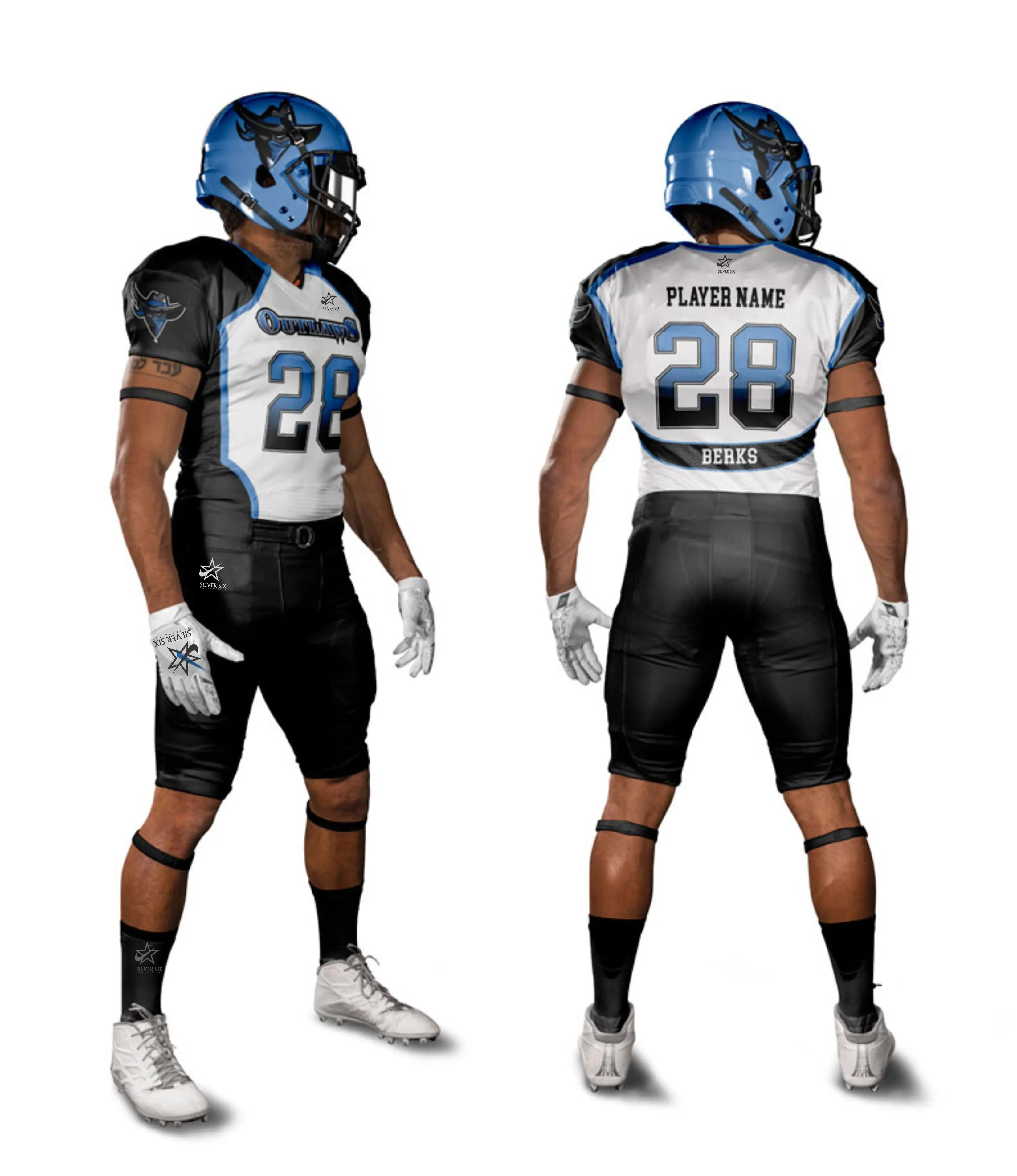 Униформа для американского футбола снасть саржа сублимированная униформа полный комплект продажи