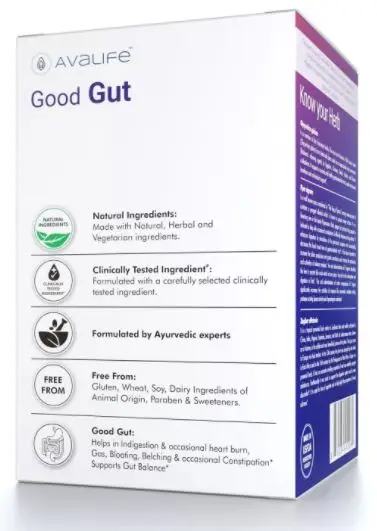 Avalife Good Gut Dietary Supplement 60 Capsules 30 Day Supply Top Selling Health Products