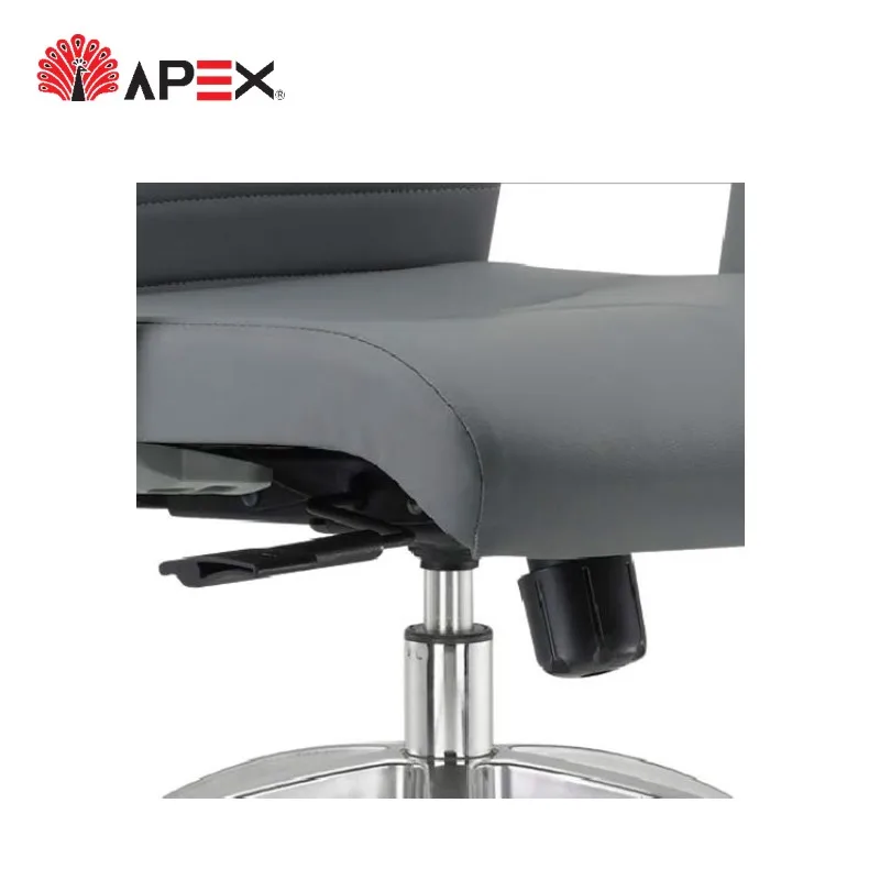 Minimalistic Elegant Becko Series Office Furniture Adjustable Backrest Synthetic Leather Chairs Visitor Guest