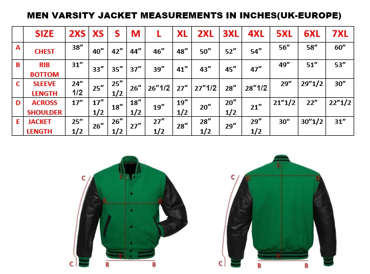 Оригинальные мужские куртки Varsity из натуральной кожи в американском стиле