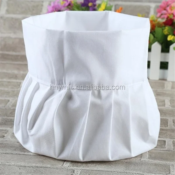 Adult Adjustable  Fit  White Chef Hats Bar Uniforms CHEF HAT