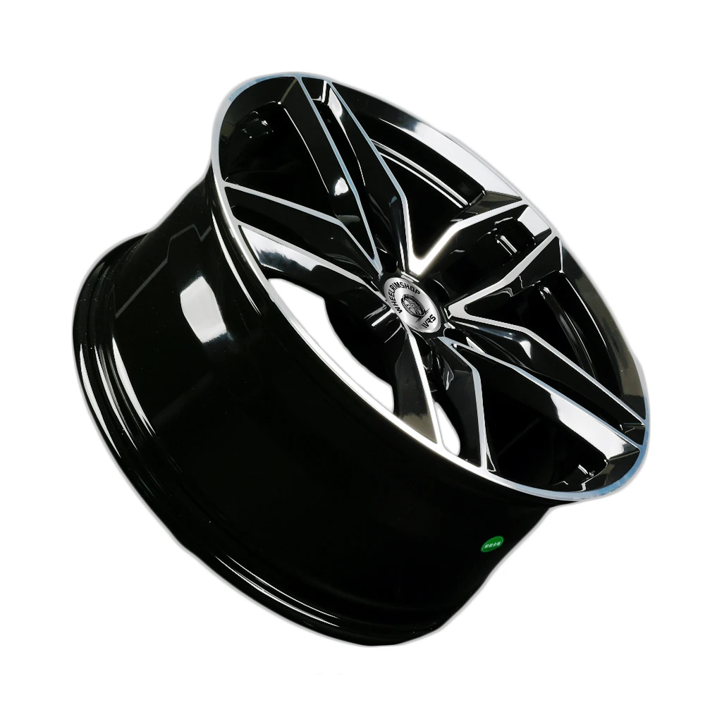 WR-420 Black 8 Lug Custom Original Forged Tires Rims for Audi A5 Subaru Forester TR Beadlock