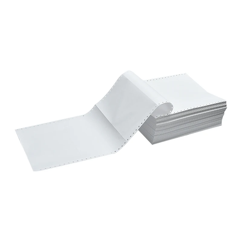  Hot sale office computer papers/carbonless 241mm/381mm from continue print paper
