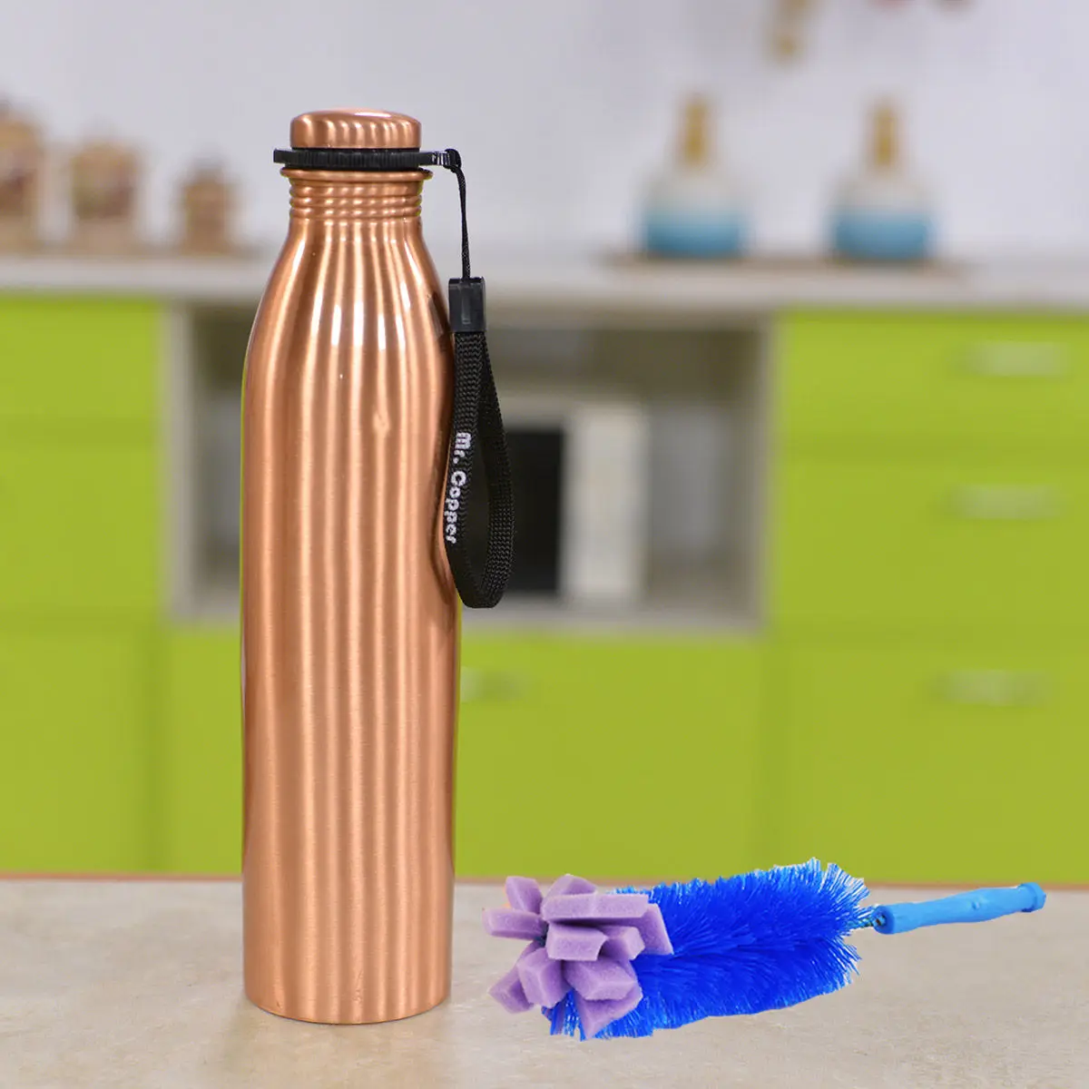 TOP SELLER BEST SELLING PURE COPPER WATER BOTTLE WITH HAMMERED DRINKING WATER BOTTLE COPPER FROM INDIAN WHOLESALER