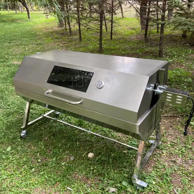 New Design Outdoor Kitchen BBQ Cooking Grill Argentine Grill with Side Brasero