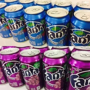 
American Fanta Blueberry Fruits Can 355ml 