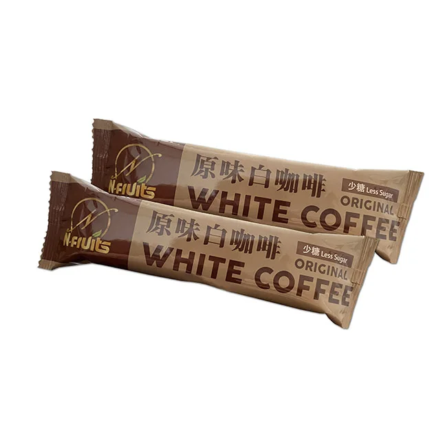 Low Calories Nfruits Coffee Instant White Coffee Less Sugar Premix Coffee In Convenient Pack Suitable For People On Diet