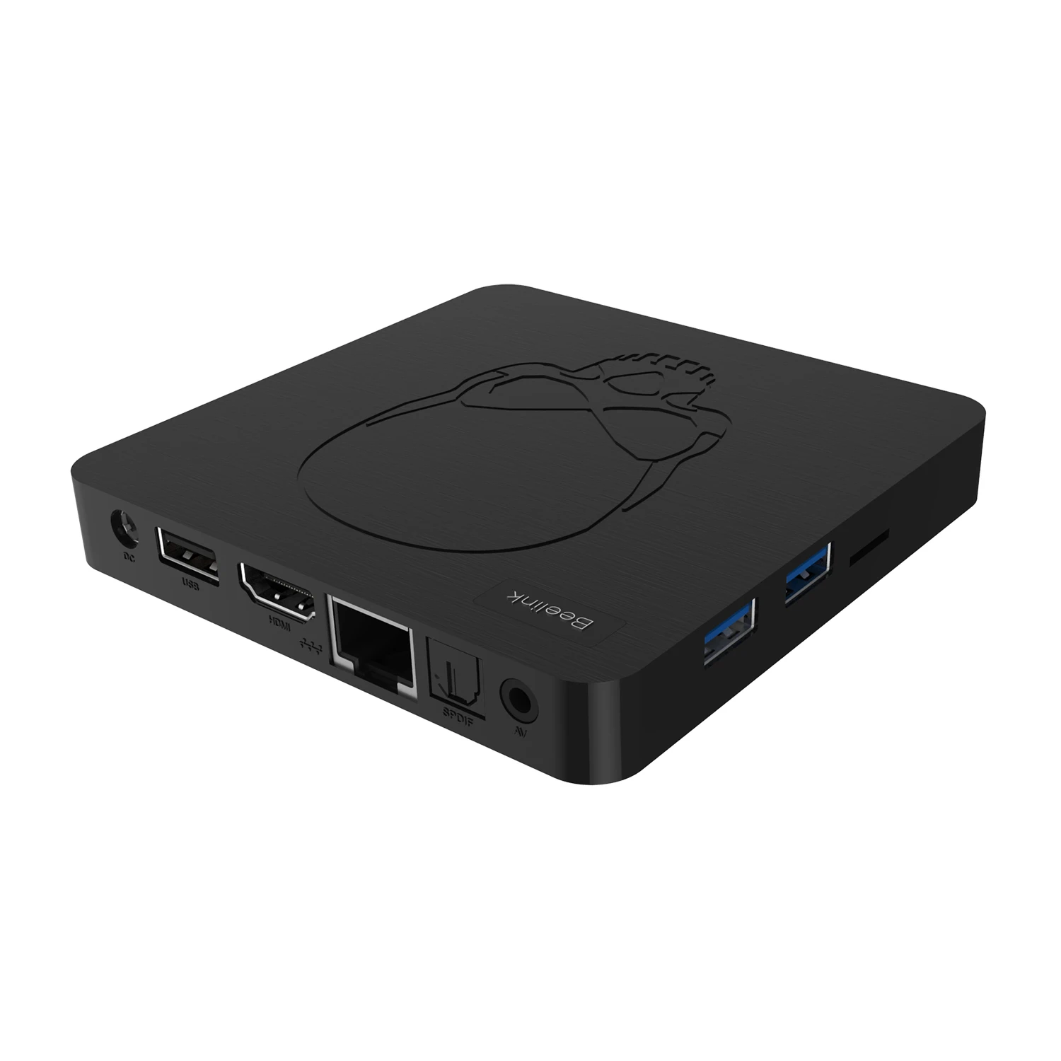 Shizhou Tech NEW Arrival GT-king Amlogic CPU S922X six core Android 9.0 DDR4 4GB 64GB GT king 4k voice remote smart android tv