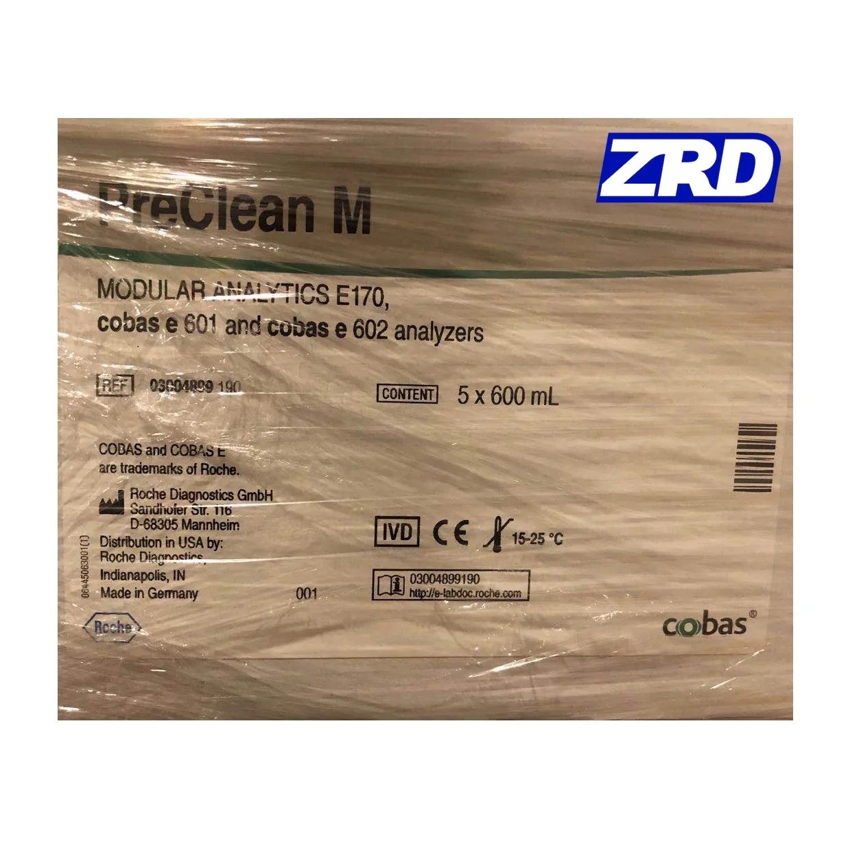 Roche Cobas e 601 PreClean M Elecsys Original 03004899190