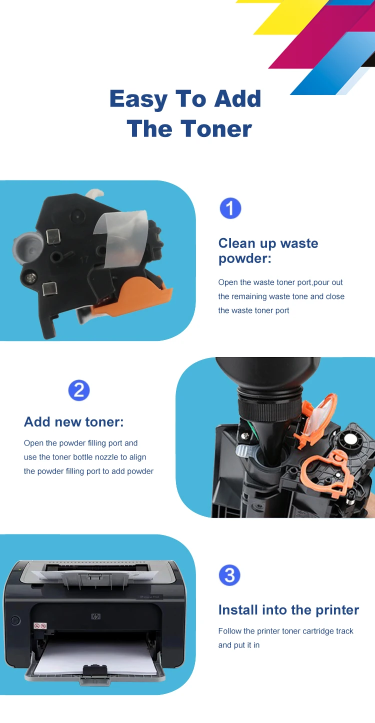 Черный тонер Jane Color для лазера HP Q5949A 5949A 49A лазерного принтера 1160 1160le 3390 3392 1320 1320n 1320nw 1320t 1320tn