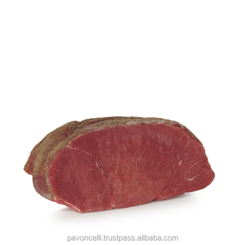 ITALIAN TOP QUALITY MARINATED CURED BEEF TOPSIDE |  | premium gluten free beef meat | beef meat Italy supplier