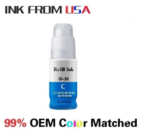 Printing Kit for Canon GI-20 GI-40 GI-50 GI-60 GI-70 GI-80  ink refill Pixma G2040 G5040 G6040 series tank system printers