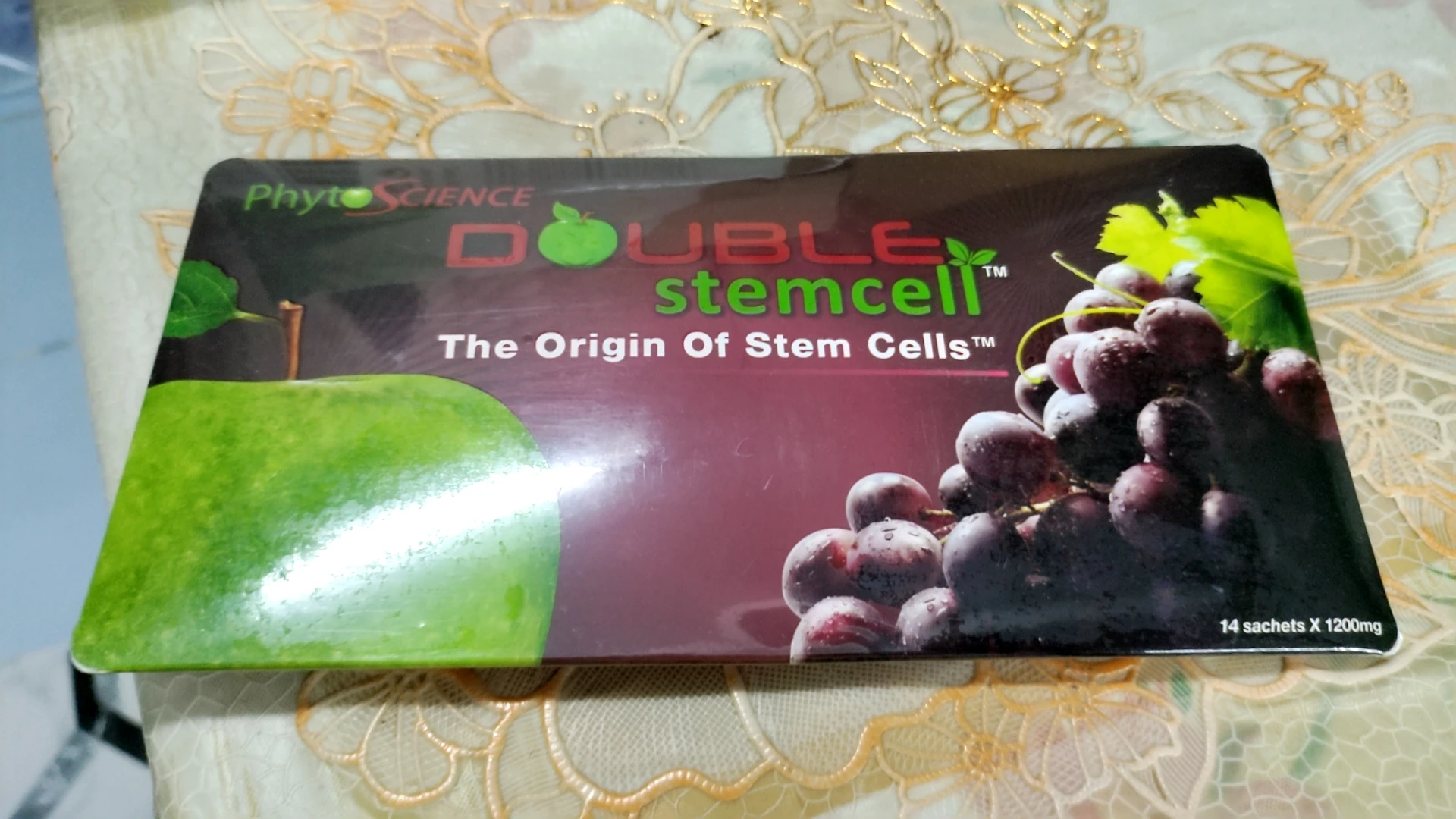 Double Stem Cell Made From Fruits Argan And Grape Size 14 Sachets High Grade Products From Thailand Manufactures