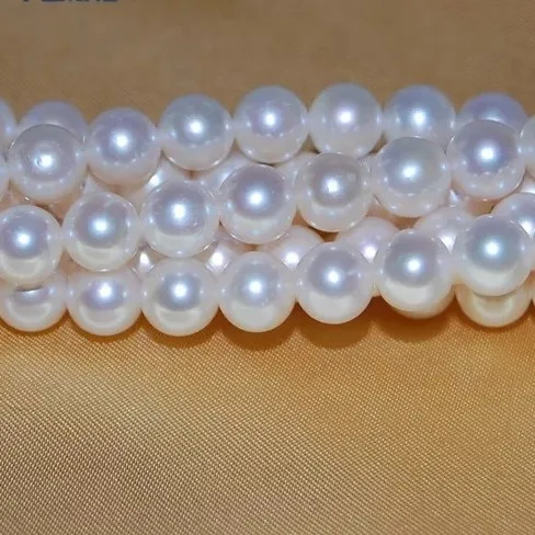 Real Freshwater Pearl Strand Loose Perfectly round Wholesome Freshwater Pearls Wholesale Natural Freshwater Pearls