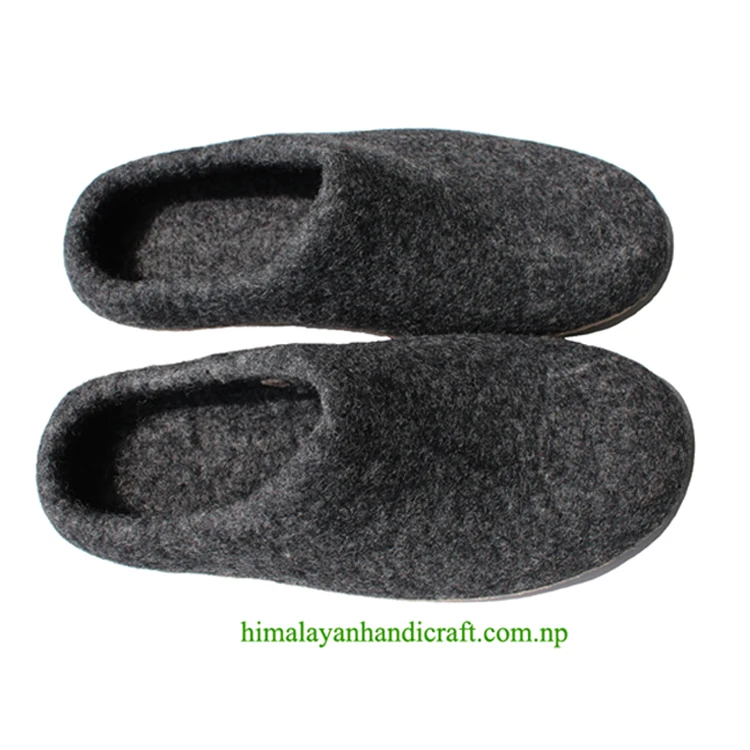 
Handmade in Nepal Felt Slipper/Shoes/Boot 