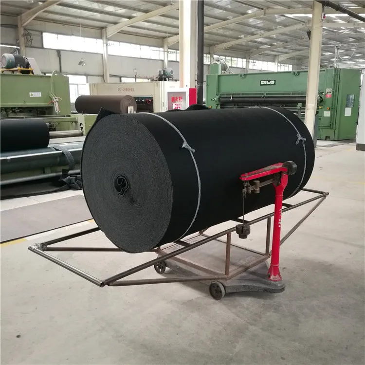 Velour Finish Resin Back Black Acoustic Subwoofer Box Automotive Trunk lining Carpet Black Car Speaker Box Carpet