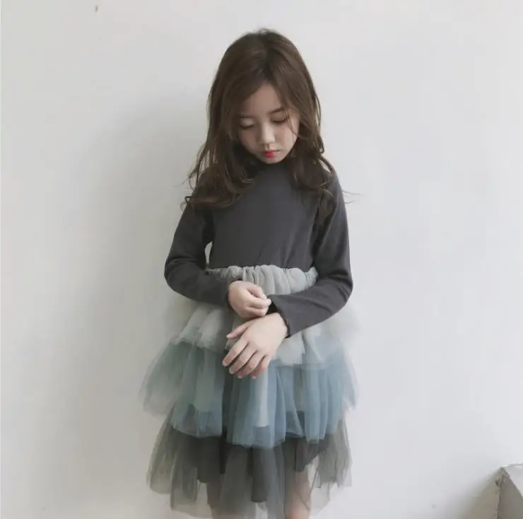 
Baby Girls Dress Clothing Mesh Layer Cake Dress New Spring Beautiful Girl Party Cute Tutu Dress Best Kids Clothes 