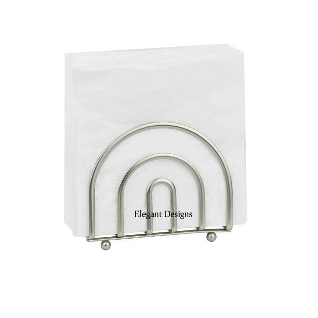 Metal Napkin Holder Table Top Decorative Wholesale Luxury Tissue Holder Customized Shape Handmade Designer Napkin Holder
