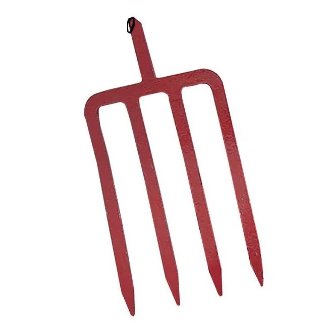 
garden fork F115 agricultural four-strand steel fork 