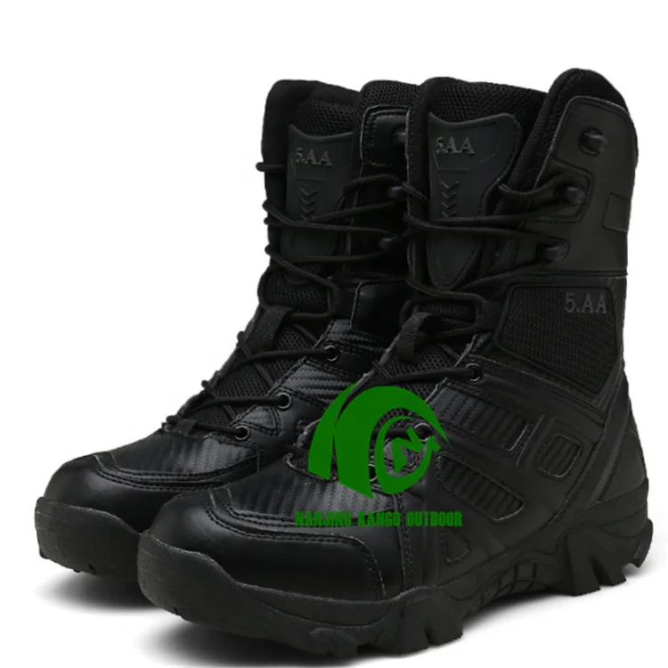 Kango fashion new design custom breathable camouflage soft military army shoes tactical boots for