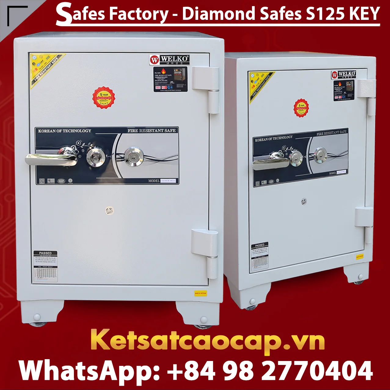 Diamond Safe KS125 2Key
