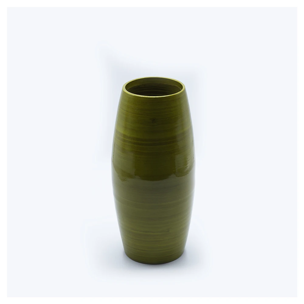 Latest Product Home Decor Vase, Pots and Planter Handmade Bamboo Decorative Flower Vase Tabletop Vase 100% Hand Made Wholesale