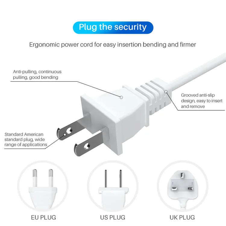 
Universal Quick Charging Head 6 Port Usb Travel Charger Wall Charger 5V 7.2A Fast Charger 