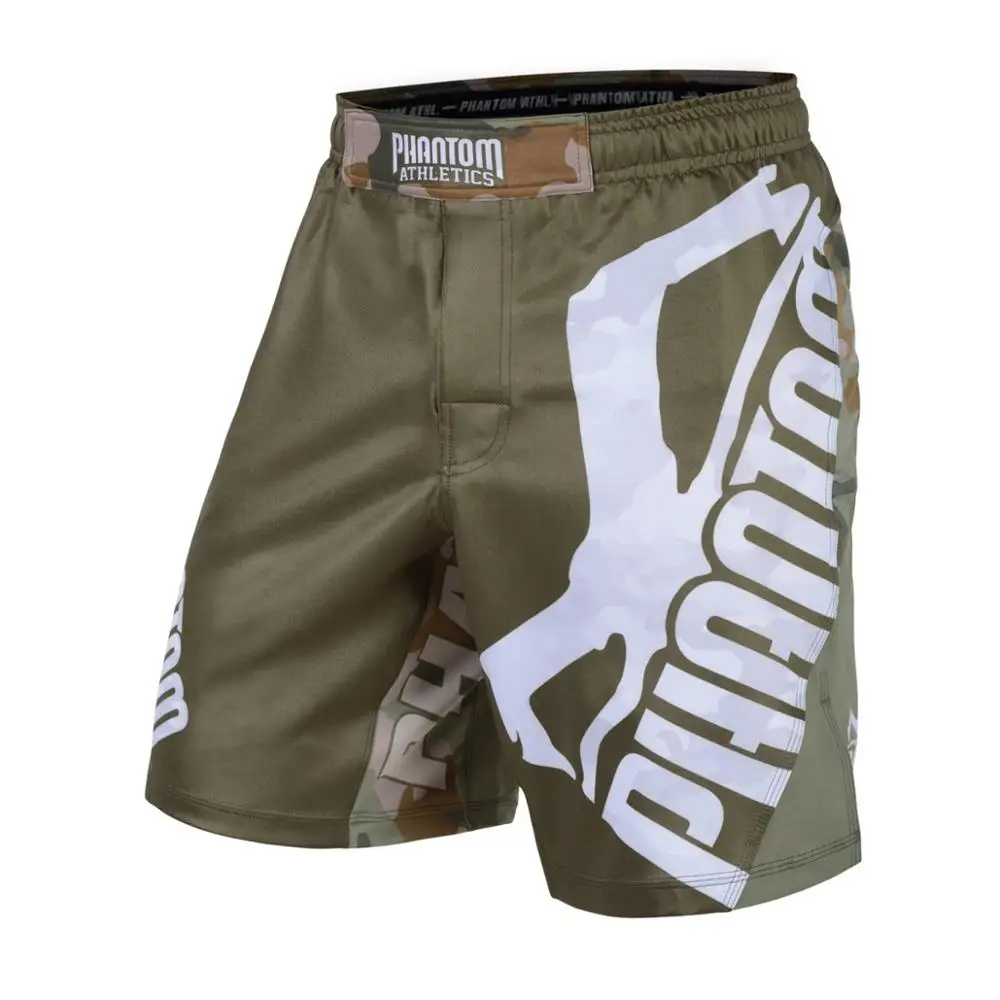 OEM синие чистые мужские шорты для ММА/шорты для ММА