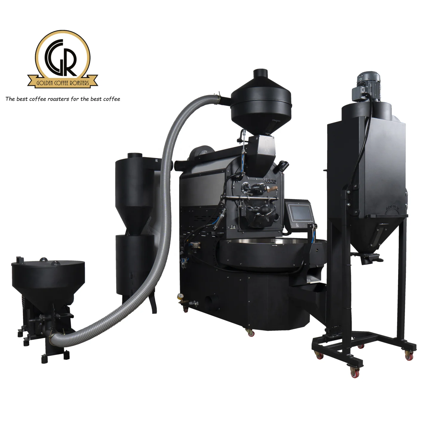 GR20 Golden Coffee Roaster Commercial 20KG Batch Capacity Industrial Coffee Roaster Machine Shop Roastery