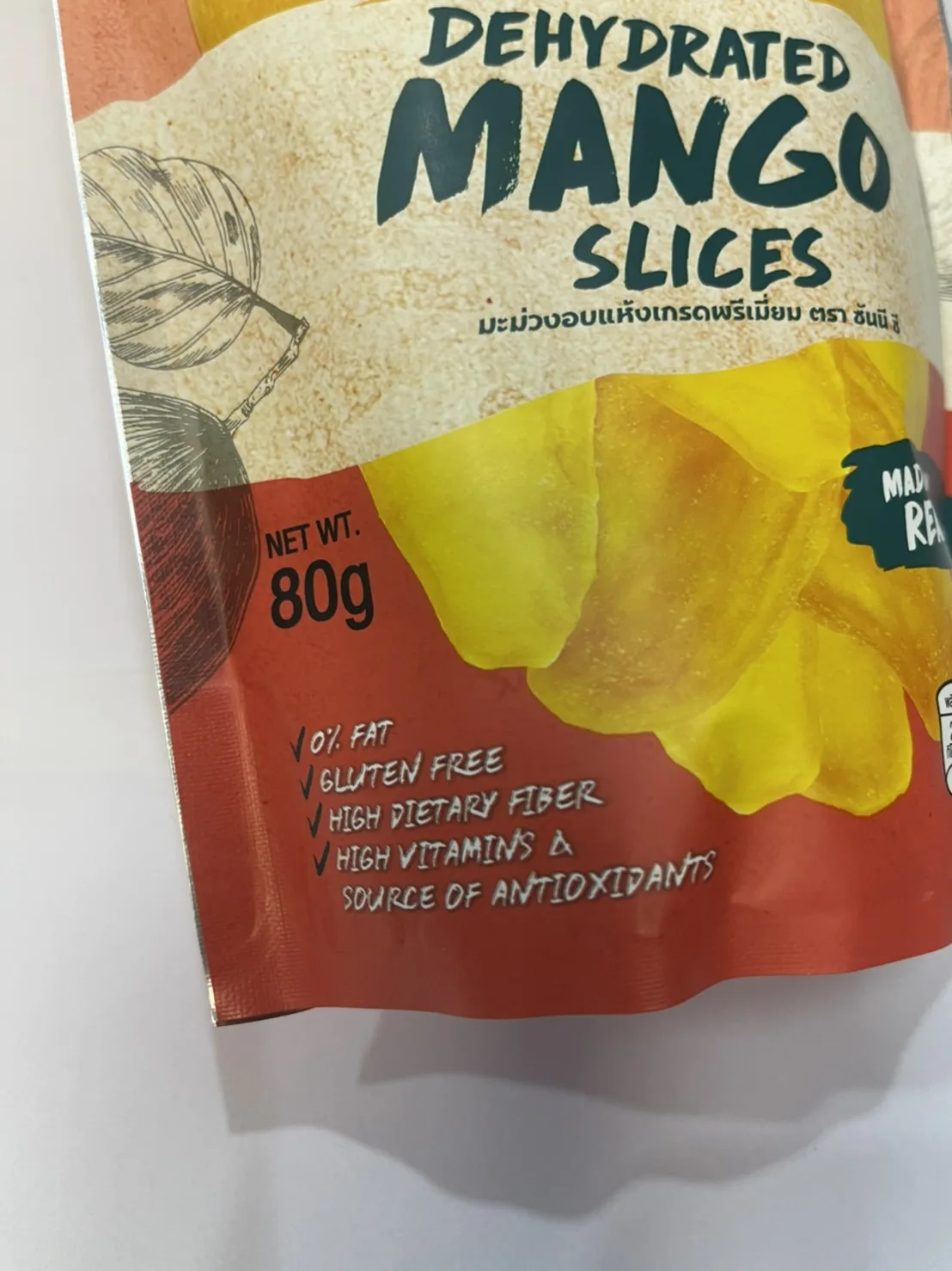 Mango Slice Dehydrated