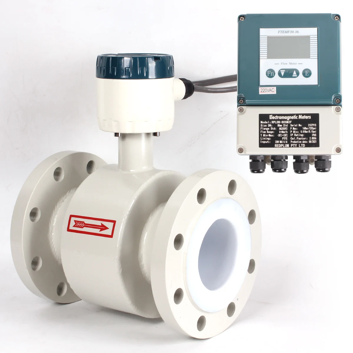 Competitive Price Factory Manufactured LDB Magnetic Flowmeter Electromagnetic Flowmeters