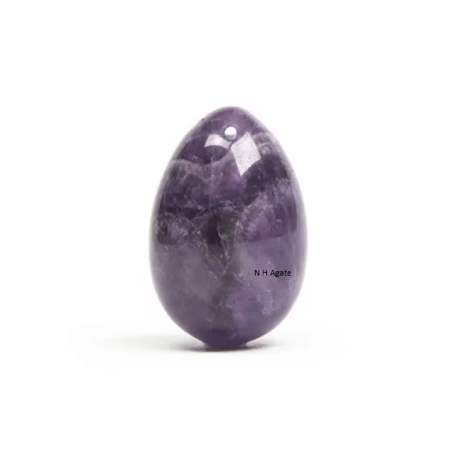 High Quality Amethyst Yoni Eggs Wholesale Religious Style Gemstone Products Buy Online from N H Agate