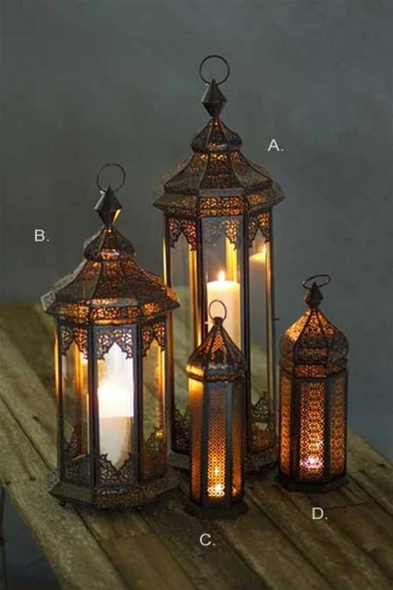 Premium quality  Moroccan Metal lamps in different designs from Indian manufacturer